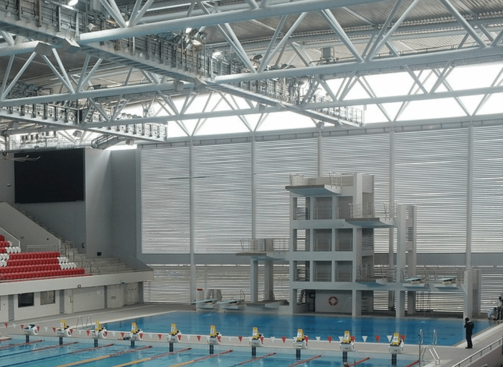 What are the Platform Diving Heights for the Olympic Games